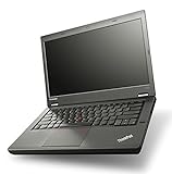 Lenovo ThinkPad T440p 14 Zoll HD Intel Core i5 500GB Festplatte 4GB Speicher Windows 10 Home UMTS LTE DVD-Brenner Notebook Laptop (Generalüberholt)