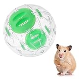 Hamsterkugel, Hamster Gymnastikball，Pet Jogging Spielen Spielzeug Haustier Miniball kleine Tiere Aktivität Spielzeug Übung Ball Laufkugel für Hamster & Mäuse, Bewegung, Nagerspielzeug zum L