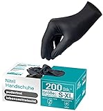 ACE Guard Einmal-Handschuh - 200 Stück puder- & latex-freie Einweg-Handschuhe aus Nitril - EN 374-10/XL (200er Pack)
