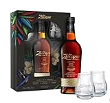 Zacapa Ron Sistema 23 Solera | Exquisiter Rum aus südamerikanischem Hause | in edler Geschenkverpackung mit 2 Nosing-Gläsern | 40% vol 700ml Einzelflasche |