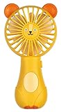 moses. lustiger Tier-Ventilator | Handventilator für Kinder | Luftiger Löwen-Ventilator für angenehmen W