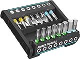 HAZET - Smart Holder 2304SH-2 I Praktischer Werkzeughalter 16 – teilig I Abtrieb: 6,3 (1/4 Zoll) I Aufgewahrung von Metallteilen, Ordnung, Organisation I Made in Germany
