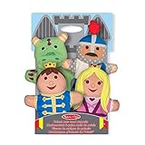 Melissa & Doug Palace Pals Hand Puppets | Puppets & Theaters | Soft Toy | 2+ | Gift for Boy or G