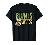 Blunts And Burritos Cinco De Mayo mexikanisches Unkrautvlies T-S