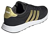 Adidas Damen Run 60s 2.0 Sneaker, core Black/Gold met./Grey six, 40 2/3 EU