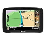 TomTom Navigationsgerät GO Basic (6 Zoll, Stauvermeidung dank TomTom Traffic, Karten-Updates Europa, Updates über WiFi), Schw