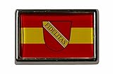 U24 Pin Karlsruhe Flaggenpin Anstecker Anstecknadel Fahne Flagg