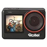 Rollei Actioncam one - Die Neue 4K Action-Cam mit 60FPS, 5 Meter Wasserdicht, ohne Gehäuse, 30 Meter mit Gehäuse und umfangreichen Zubehö