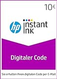 HP Instant Ink 10€ Startguthaben Code, für Registrierung im 10, 50, 100, 300 oder 700 Seitentarif (6ZC50AE)