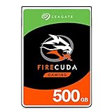Seagate FireCuda, interne Hybrid Festplatte 500 GB, 2.5 Zoll, 64 MB Cache, Sata 6 Gb/s, inkl. 3 Jahre Rescue Service, Modellnr.: ST500LX025