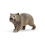 schleich 14834 Wombat, für Kinder ab 3+ Jahren, WILD LIFE - Spielfig