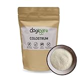 dogicare Colostrum Hund & Katze - 100% reines Colostrum Pulver - Kolostrum Extrakt unterstützt Abwehrkräfte & Magen-Darm-Trakt - Immunglobuline, Mineralien, Vitamine für Hunde &