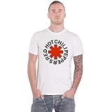 Red Hot Chili Peppers Asterisks Männer T-Shirt weiß. O