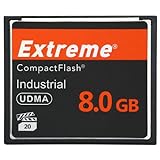 Extreme 8GB Compact Flash Speicherkarte, Original CF Karte für professionelle Fotografen, Videografen, E