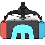 VR-Brille für Nintendo Switch OLED, Nintend-Switch 3D VR Brille, Switch VR Labo Goggles (weiß)