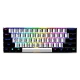 Sharkoon Skiller SGK50 S4 wh Kailh Blue, Gaming Keyboard, US Layout (QWERTY), Weiß, k