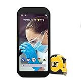 CAT S42 H+ Edition - Robustes Outdoor Smartphone mit Silberpartikel gegen Bakterien & Keime (13.97cm (5.5 Zoll) HD+ Display, 32 GB, 3GB RAM, Dual-SIM, Stoß- und Wasserdicht inkl. Maßband, schw