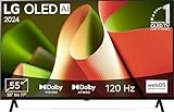 LG OLED48B49LA TV 48' (121 cm) OLED Fernseher (α8 4K AI-Prozessor, webOS 24, Dolby Vision, bis zu 120Hz) [Modelljahr 2024]