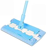 Hartholzstaub-Mikrofaser-Bodenwischer für die Reinigung zu Hause, in der Küche, im Badezimmer, nass oder trocken, zur Verwendung auf Hartholz-L