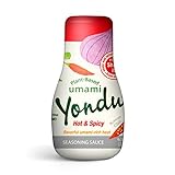 Yondu Hot & Spicy Vegetable Umami - Premium Plant-Based Seasoning Sauce - All-Purpose Instant Flavor Boost, Better Than: Fish Sauce, Soy Sauce, Bouillon (9.3 Fl oz)