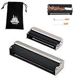 VOVCIG Tabakroller,Cigarette machine,joint drehmaschine,2 in 1 Zigarettenstopfmaschine,70mm+110mm zigarettenroller,Wird mit einer schwarzen Tasche g