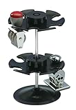 Wedo 641201 Stempelträger (12er rund, 2 Etagen) schw