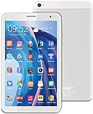 Tablet 8.6 Zoll 3 GB RAM + 32GB ROM(TF 128 GB) WiFi | Quad Core Tablets 1280x800 IPS HD Touchscreen 5000mAh Akku | 5MP | Bluetooth | Tablet Android OS GMS Certified (Silber)