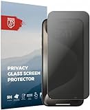 Rosso Privacy Screen Protector Passend für iPhone 15 Pro Max - 9H Gehärtetes Glas - Case Friendly Tempered Glass - Einfache I