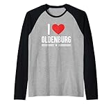 Ich liebe Oldenburg Souvenirs Herren Damen I Love Oldenburg Rag