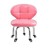 Sofas Couchtisch Bunte Kleine Stühle, Boden Mobiler Steh-Sessel, Drehbarer Loungesessel Höhe 32cm Für Spa Massage Pedikü