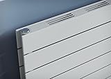 Ximax Raumheizkörper P1 Duplex Slimline Deluxe Horizontal Weiß RAL 9003 - wertet seine Umgebung durch seine Eleganz auf und definiert das Konzept des Komforts neu (595 mm x 1400 mm)