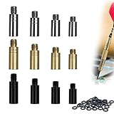 12Pcs 1.5/2/2.5/3g Dart Weights Brass 3 colors Darts Weight Dart Tool Kit for Dart Counterweight Accessories With 50 W