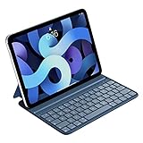 HOU iPad Air 5. Gen 2022 Tastatur, iPad pro 11-Zoll-Tastatur (4./3./2./1st), iPad Air 4. Gehäuse mit Tastatur, Folio, Magnetaufladung, Ultra Slim,QWERTZ-Layout,B