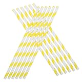 OUNONA 50 Stück Verbrauchsmaterial für Papierstifte Löffel aus Zuckerwatte Zubehör für Zuckerwattemaschinen Zuckerwatte-Kuchen Zuckerwattekegel in loser Schüttung Yellow