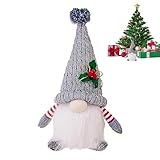 Halloween Zwerge Plüsch | Weihnachtswichtel beleuchtete Tomte | Zwerg gesichtslose Puppe Stehpfosten Geschenke für Schlafzimmer Wohnzimmer Desktop Dekoration Küche Home Decor Buog