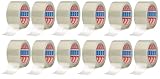 tesa 64014 Klebeband Paketklebeband Packband 66m x 50mm (12 Rollen, transparent)