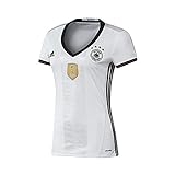adidas Damen UEFA Euro 2016 DFB Heimtrikot Replica, White/Black, L