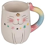 Bada Bing Becher Einhorn Katze Kaffeetasse Aus Keramik Tasse Tee Mug Kaffeebecher Unicorn Cat Mit 3D Effekt Geschenk 39