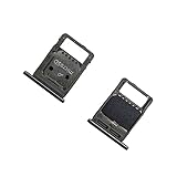 jbTec SD-Card-Tray Karten-Halter kompatibel mit Samsung Galaxy Tab S8 / S8+ Plus/Ultra WiFi - Slot Fach, Farbe:Schwarz (Graphite)