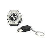 R.L.X. Mini USB Uhr Watch 8GB Daytona SCHWARZ Gadget Geschenk TIPP NEUHEIT