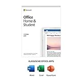 Microsoft Office 2019 Home & Student multilingual | 1 PC (Windows 10) / Mac, Dauerlizenz | Box