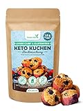 Simply Keto Lower Carb* Kuchen Backmischung - Cake Mix für 12 Muffins, einen Kastenkuchen oder Tortenboden - Nur 1,8g Netto-Kohlenhydrate pro 100g - Geeignet für Low Carb & Ketogene Ernährung - 350g