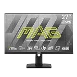MSI MAG 274UPFDE 27 Zoll 4K Gaming Monitor, UHD (3840x2160), 144 Hz, 1 ms, Rapid IPS Panel, HDR 400, HDMI 2.1, schw