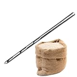 GOCHUSX Rotations-Pulverprobenehmer, Getreideprobenehmer, Probenehmer Für Getreidepulver, Probenehmer Für Weizen Und Mais Für Feste Granulate Von Düngemitteln(2.5x100cm)