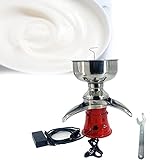 50 l/h Milchshake-Separator, elektrischer Frischmilch-Creme-Zentrifugal-Separator für Ziegen-Kuh-Milch, Küchen-Zentrifugen-Sahne-M