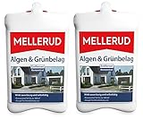 Mellerud Algen & Grünbelag Entferner 2,5 Liter Konzentrat für bis zu 500 m² 1/2 / 3/4 / 5 Stück (2 Stück)