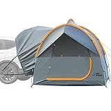 JOYTUTUS SUV-Zelt für Camping, 20 cm B x 20 cm L x 17 cm H, wasserdichtes PU2000 mm, doppellagig, für 6–8 Personen, Doppeltür-Design, Outdoor-Camping, Reisen bevorzugt, Orang