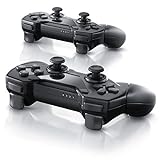 CSL - 2x Wireless Gamepad für PC und Android - Controller mit Dual Vibration - Plug and Play - Direct Input X-Inp