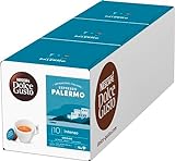 NESCAFÉ Dolce Gusto Espresso Palermo, 48 Kaffeekapseln (Intensität 10, intensiver und durchdringender Geschmack), 3er Pack (3 x 16 Kapseln)