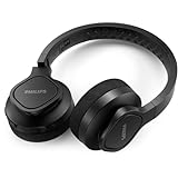 Philips TAA4216BK Kabellose On-Ear-Bluetooth-Sport-Kopfhörer | Leicht und Robust | Waschbare Ohrmuschelpolster | IP55-Schutz vor Staub und Wasser | Bis zu 35 Stunden Spielzeit | Schw